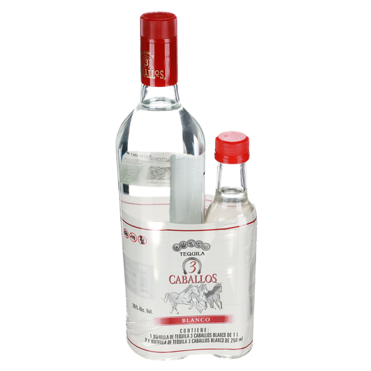 TEQ.3 CABALLOS BCO C/250ML 6/1 LT