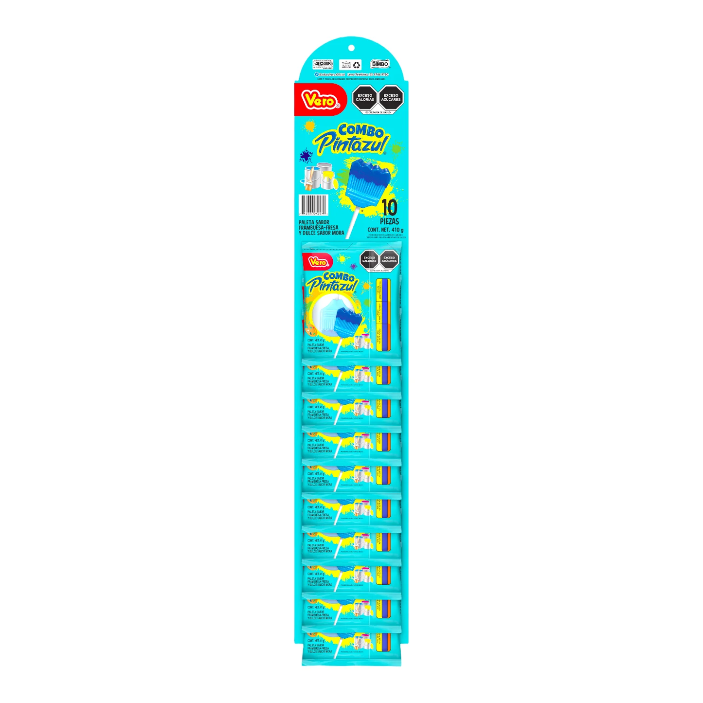 VERO COMBO PINTA AZUL 18/10/41GRS
