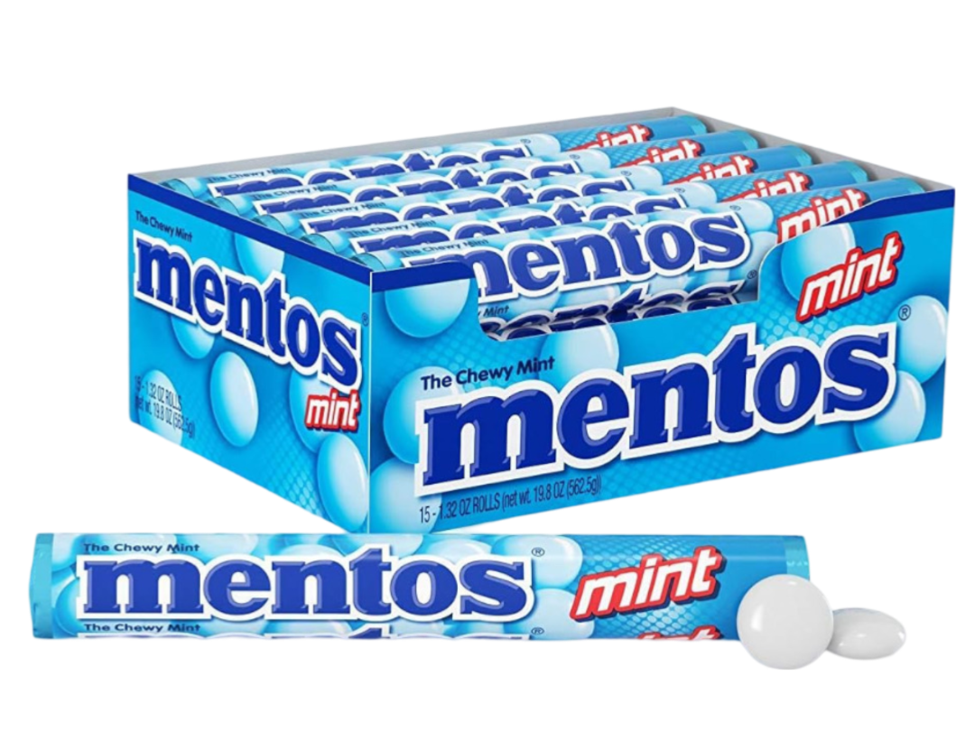 MENTOS  MENTA ROLLO 16/12/29 GR