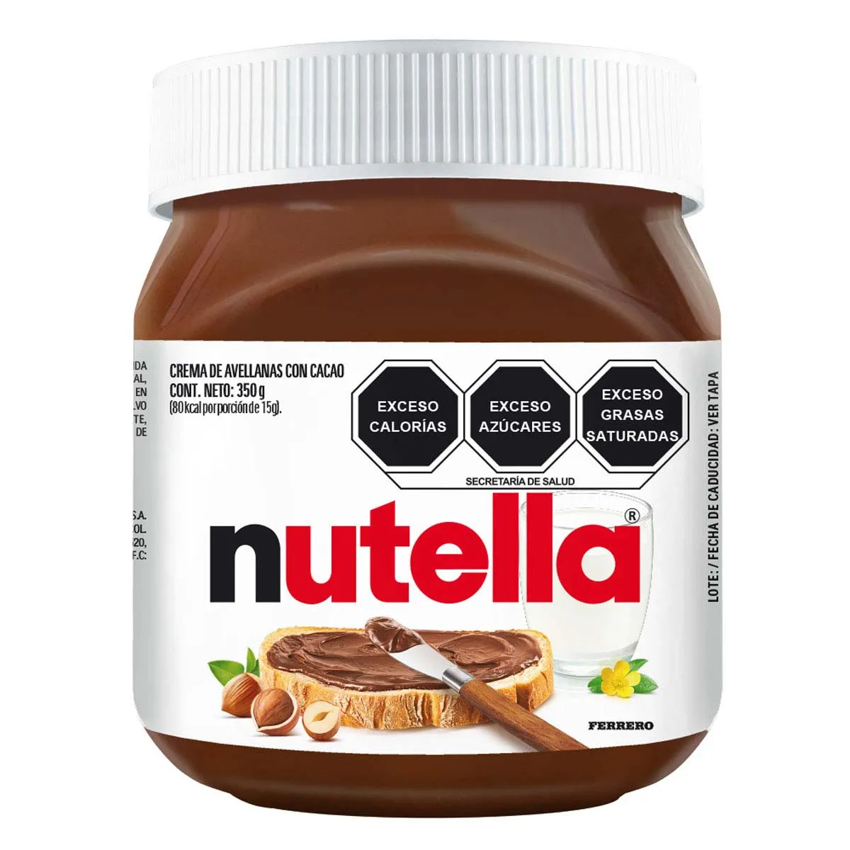 FERRERO NUTELLA 15/350 GR