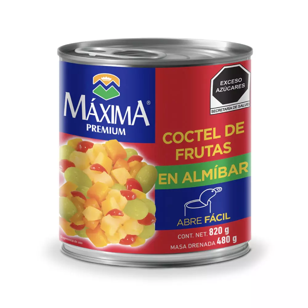 COCTEL FRUTAS MAXIMA 12/820 GRS