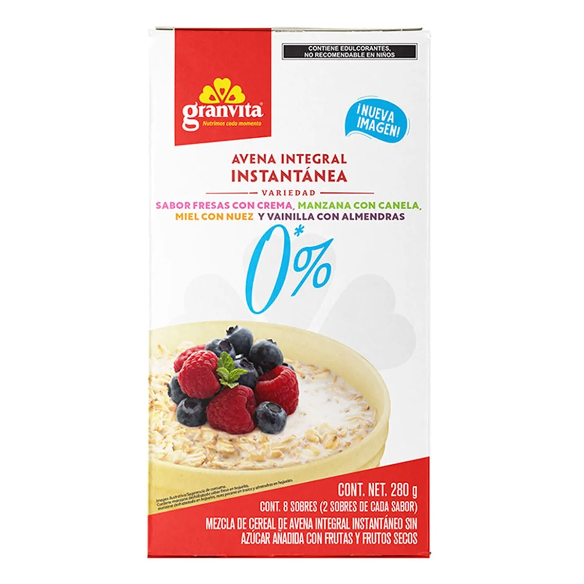 AVENA INST VARIED 0 AZUCAR 12/280 GR