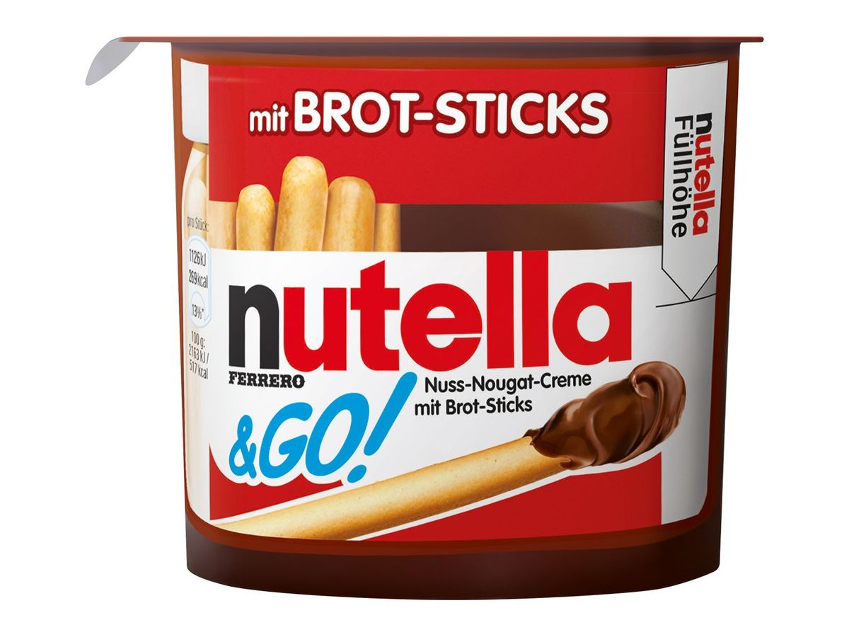 FERRERO NUTELLA GO 4/12/50 GR