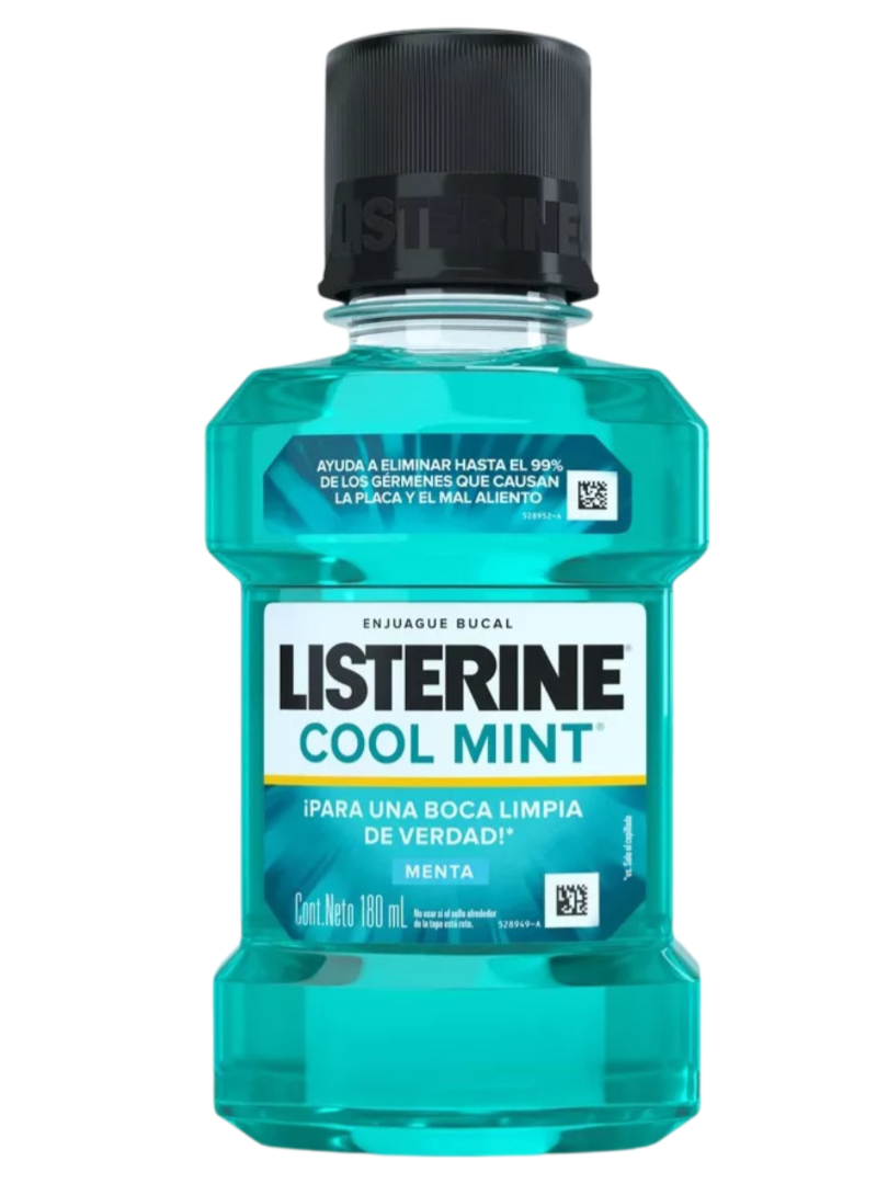 LISTERINE 12/180 ML COOL MINT