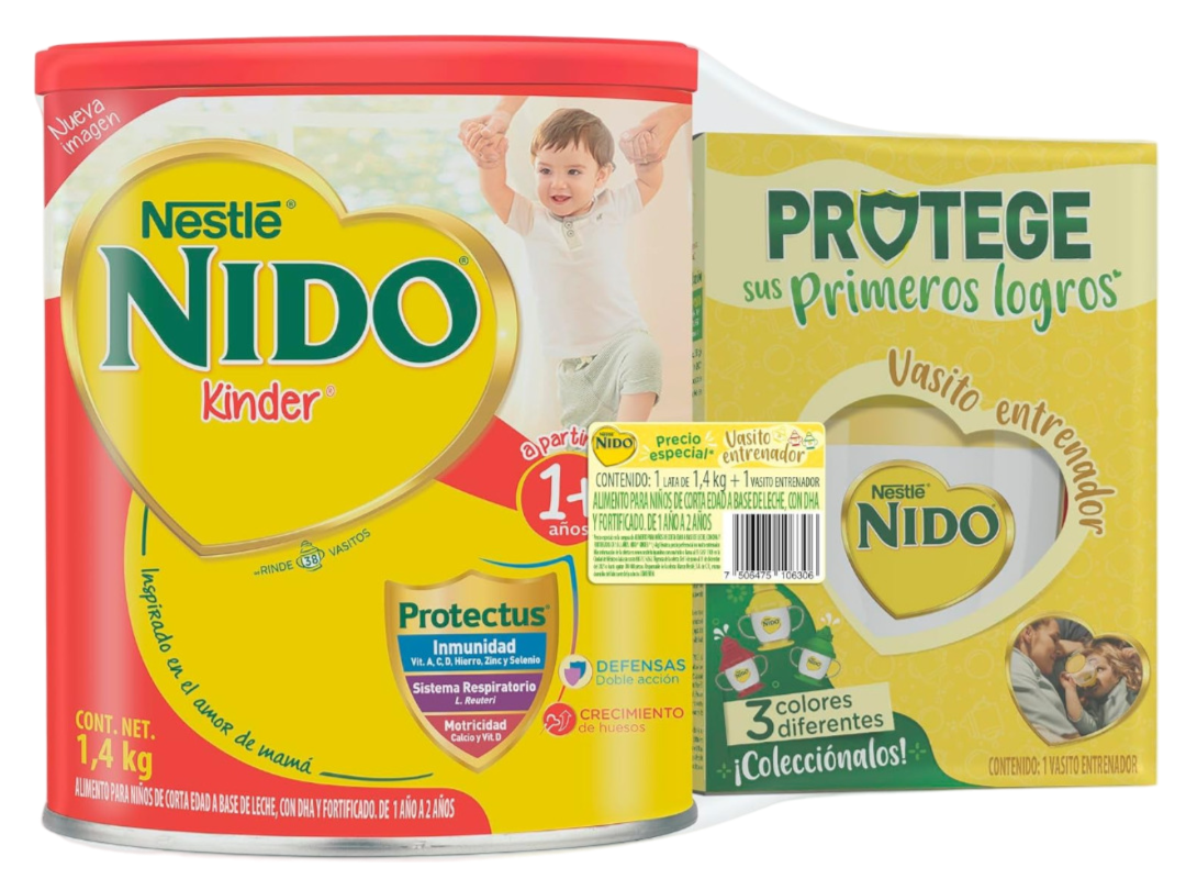 1NIDO CLASICA 1560/VASO ENTRENADOR