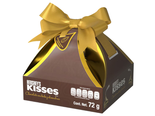 KISSES CJA REGALO ALMENDRA 6/72 GRS