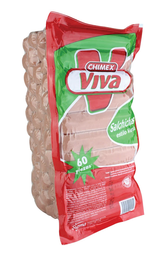 SALCHICHA VIENA VIVA 2.5