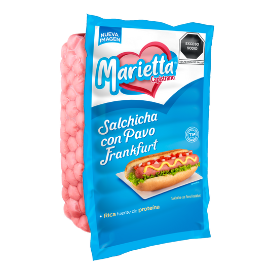 SALCHICHA FRANKFURT PAVO MARIETA