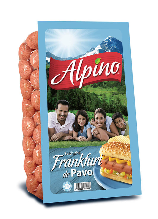 SALCHICHA FRANKFURT PAVO ALPINO 2.400KG