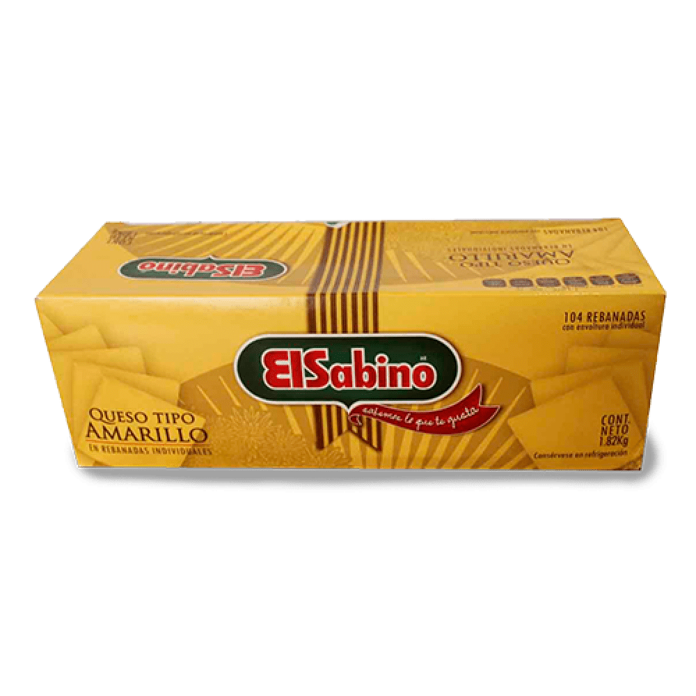 QUESO AMARILLO SABINO 1.820
