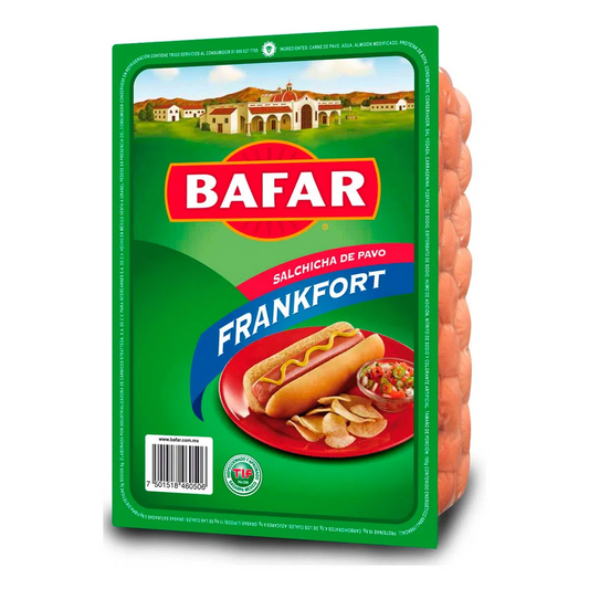 SALCHICHA FRANKFURT BAFAR 2.2 KG