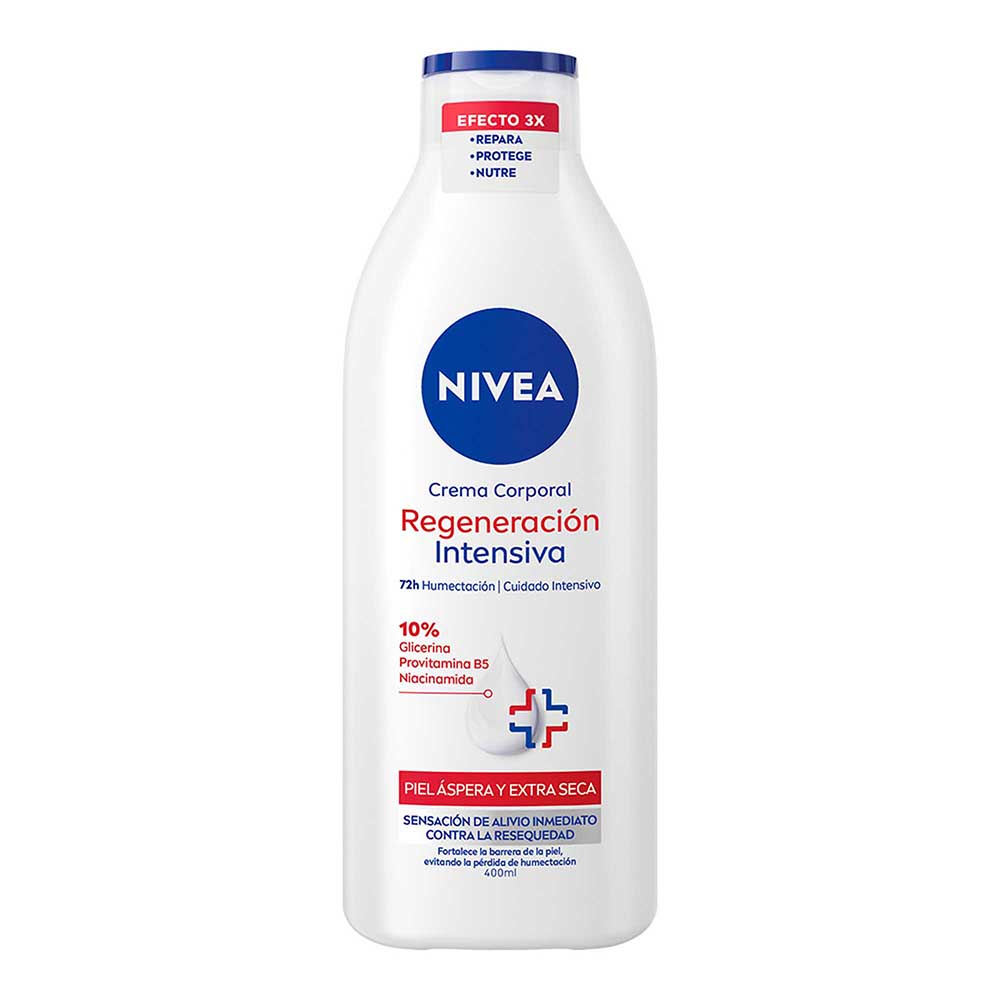 NIVEA BODY MILK 12/400 ML REGEN. INTENSI