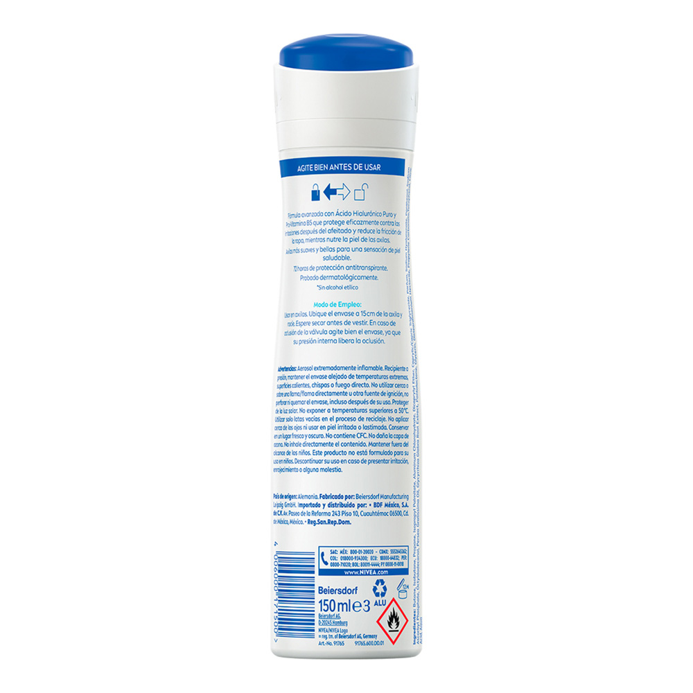 NIVEA DEO 12/150ML MJ AERO DERMA C. DEFE
