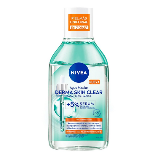 NIVEA AGUA MIC.DERMA.SKIN 10/400 ML