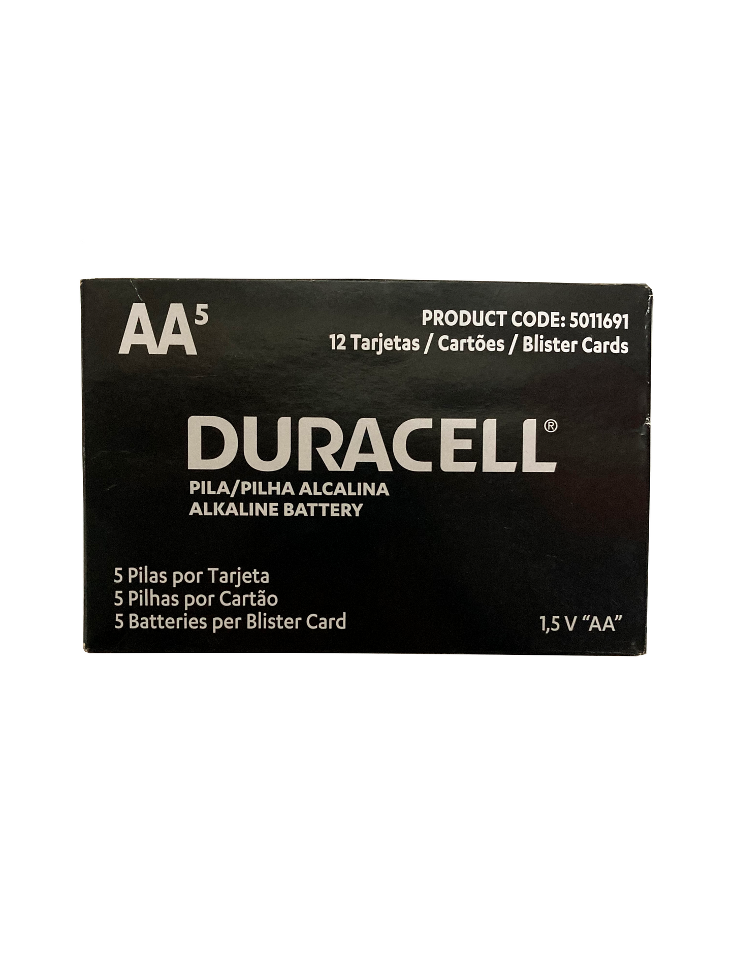 PILA DURACELL AA 4/12/5 PZ/CJ
