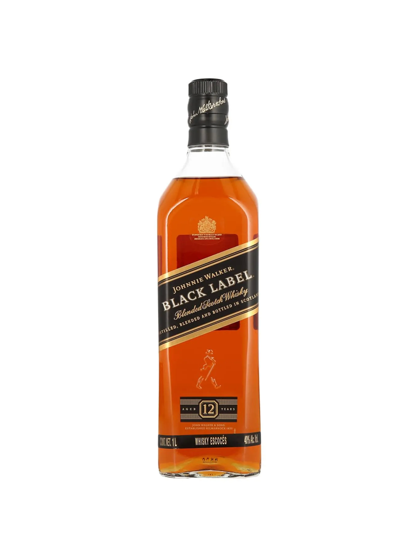 WHISKY JOHNNIE WALKER BLACK 12 1LT