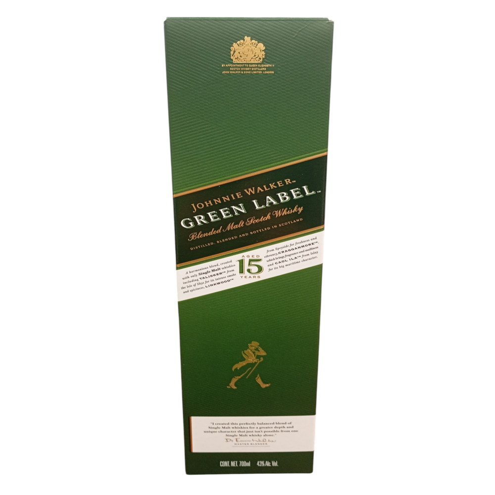 WHISKY JW GREEN LABEL 6/700ML