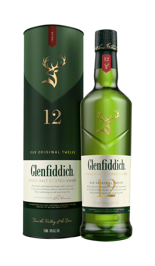 WHISKY GLEN FIDICH 12 ANOS 12/750 ML