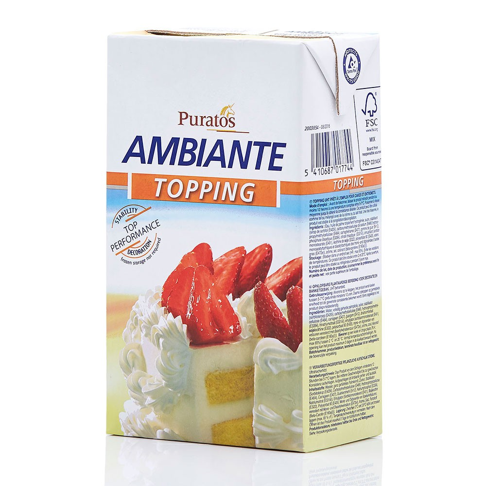 PURATOS CREMA AMBIANTE 12/1 LT