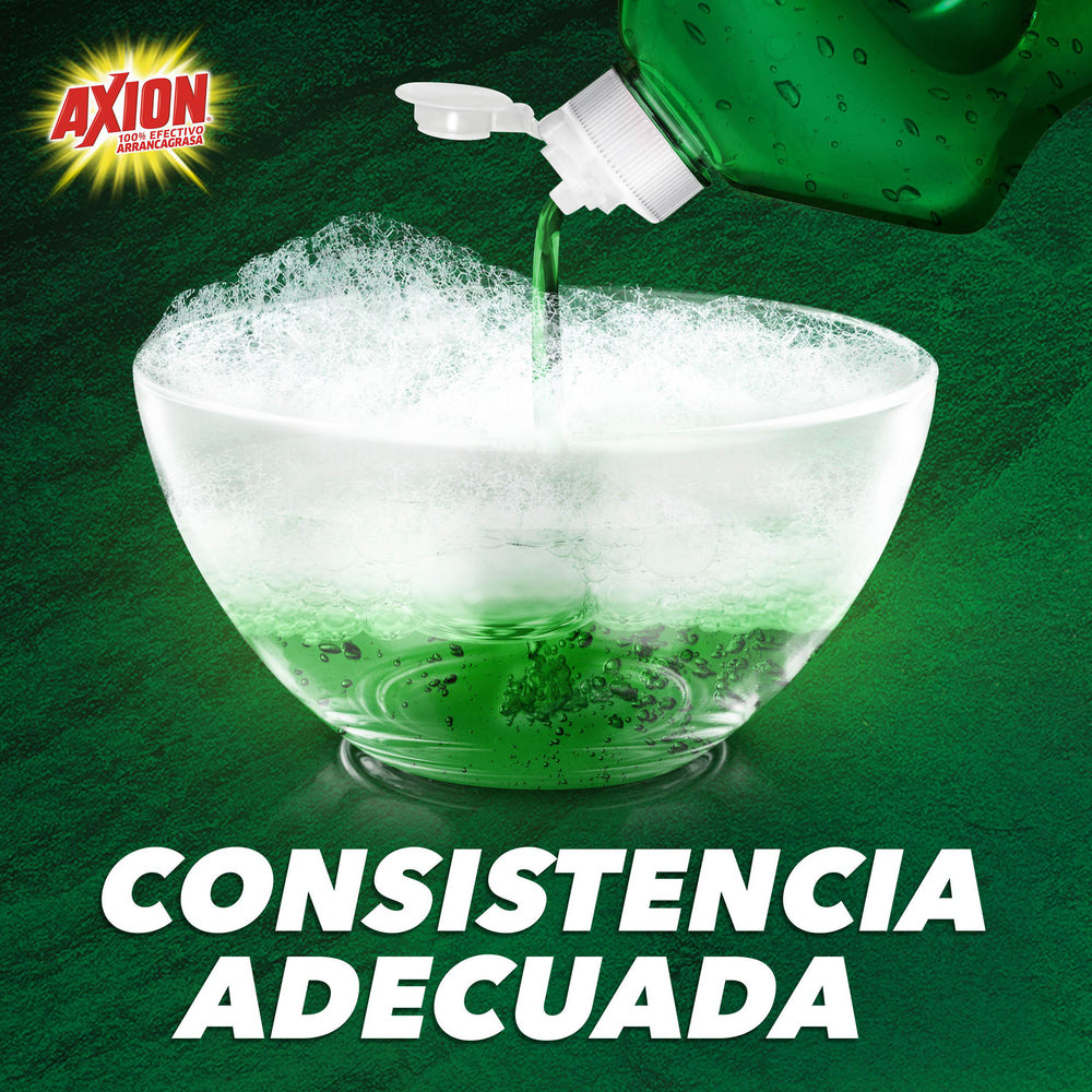 Detergente Lavatrastes Líquido Axion Limón de 220 ml