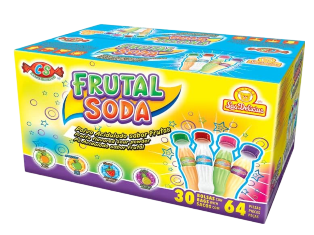 LAS DELIC FRUTAL SODA 30/64/3 GR