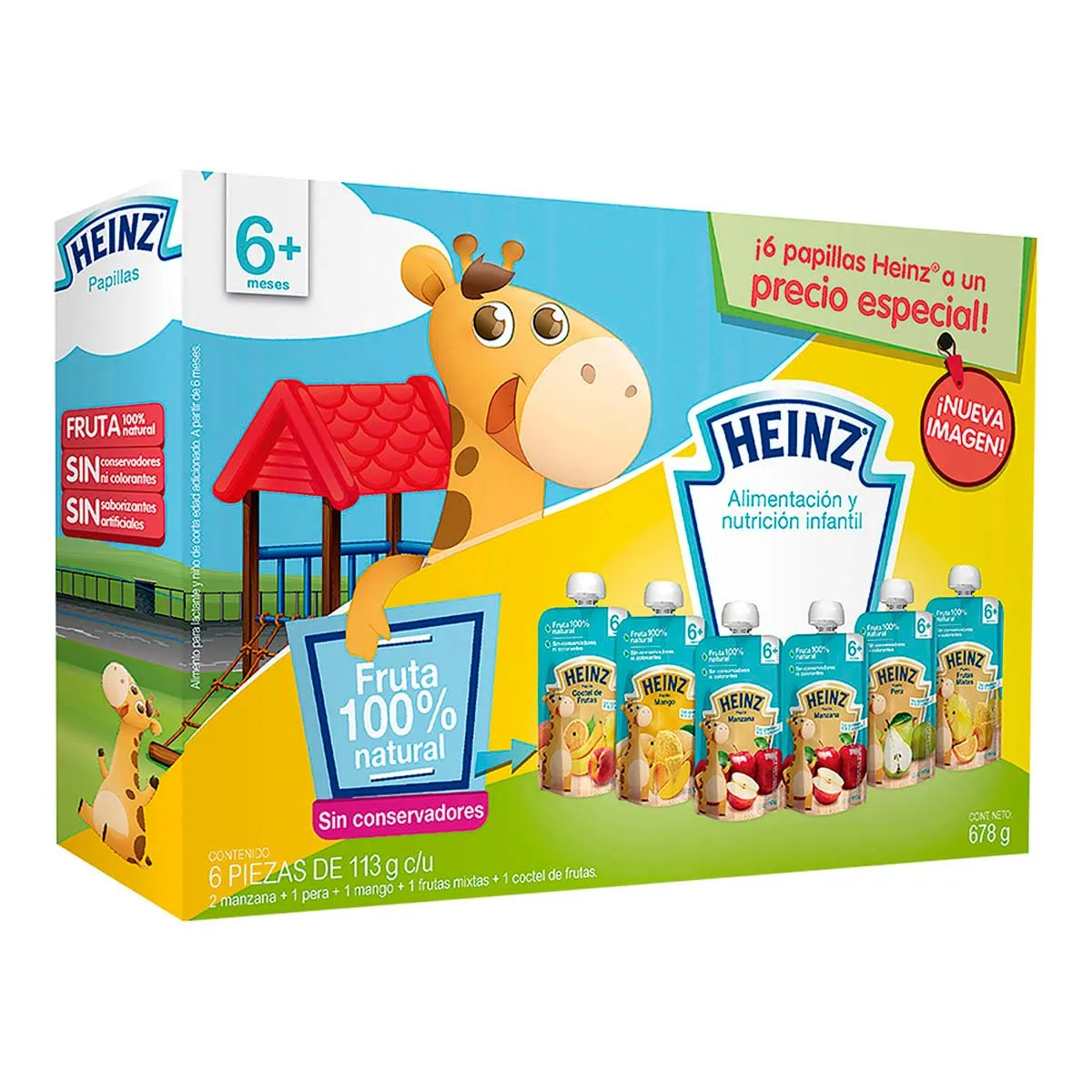 HEINZ PAPILLA PACK 4/6 PZA
