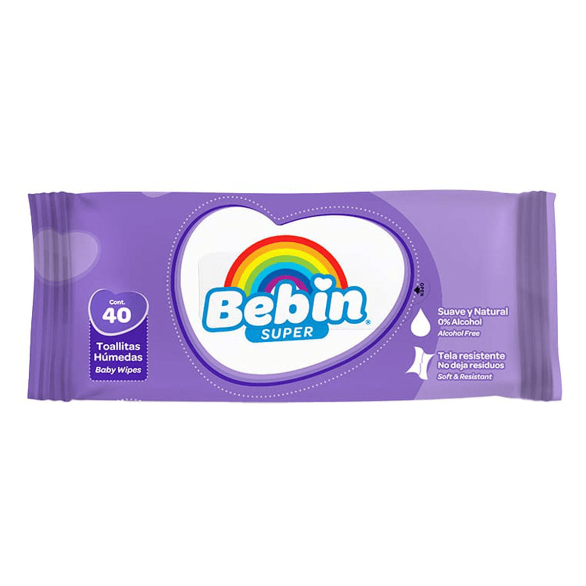 TOALLITA HUM.BEBIN 24/40 PZA