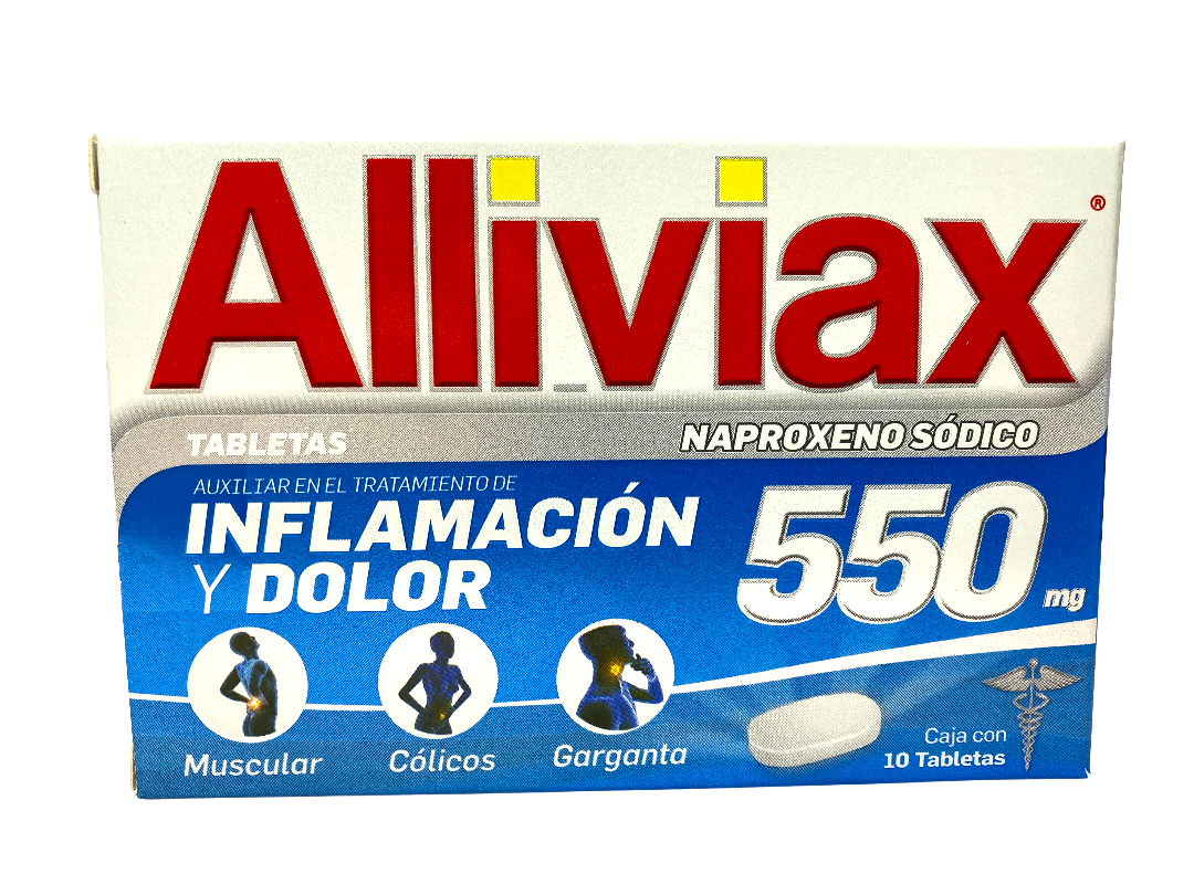 ALLIVIAX 10/10/550 MG