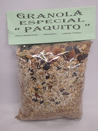 GRANOLA ESP.PAQUITO 30/1 KG