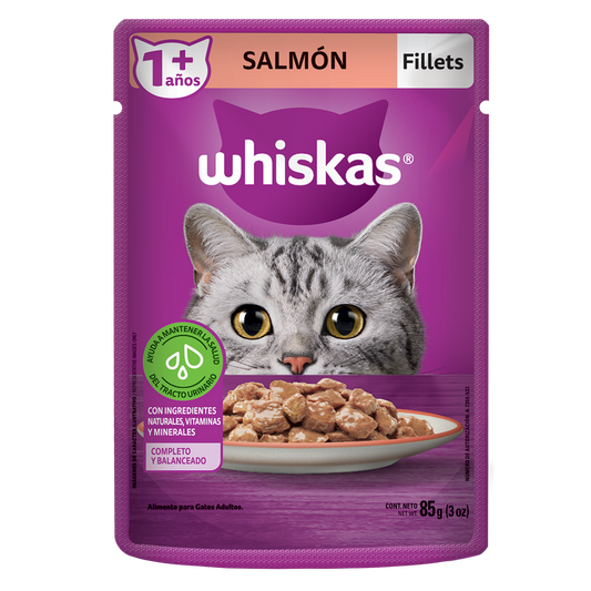 WHISKAS 8/85 G SALMON