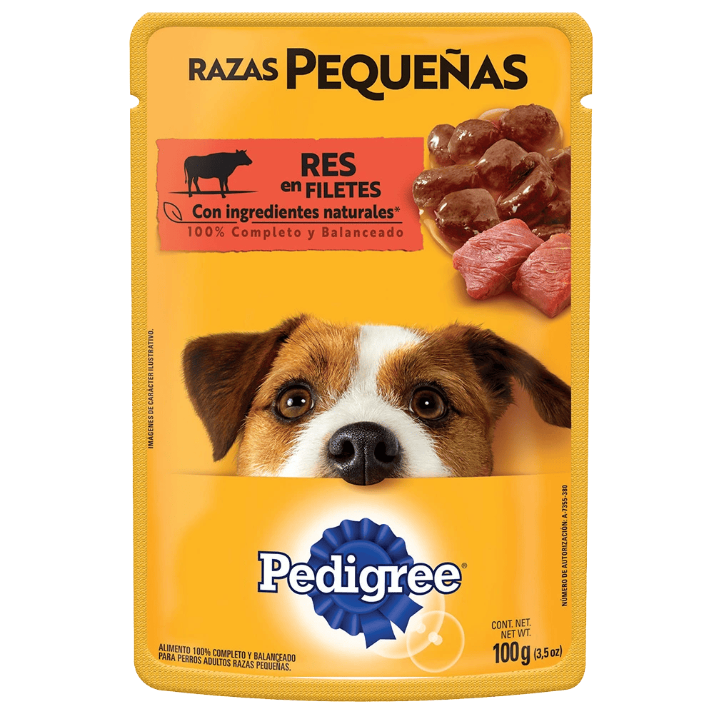 PEDIGREE POUCH RPQ 12/1/100 GR RES