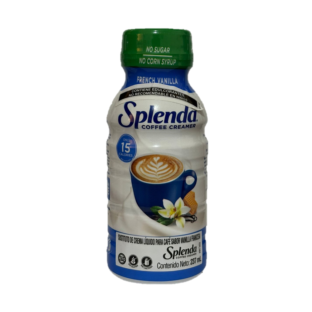SPLENDA CREMADOR LIQ VAINILLA 12/237 ML