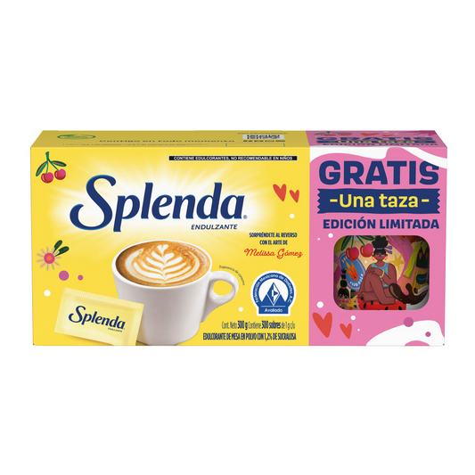 PACK SPLENDA CON TAZA ED ESP 12/300 SOB