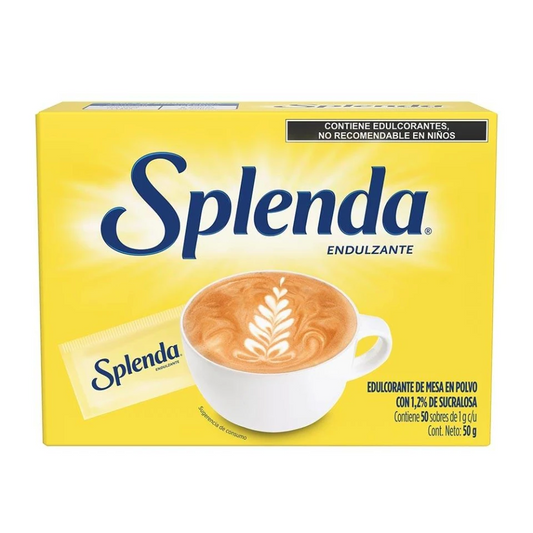 SPLENDA 12/50 SOBRES.