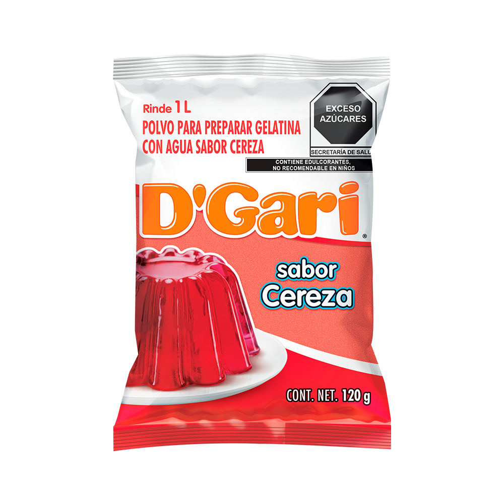 GELATINA DGARI 50/120 CEREZA