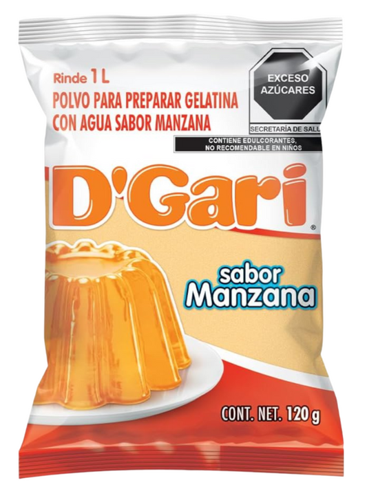 GELATINA DGARI 50/120 MANZANA