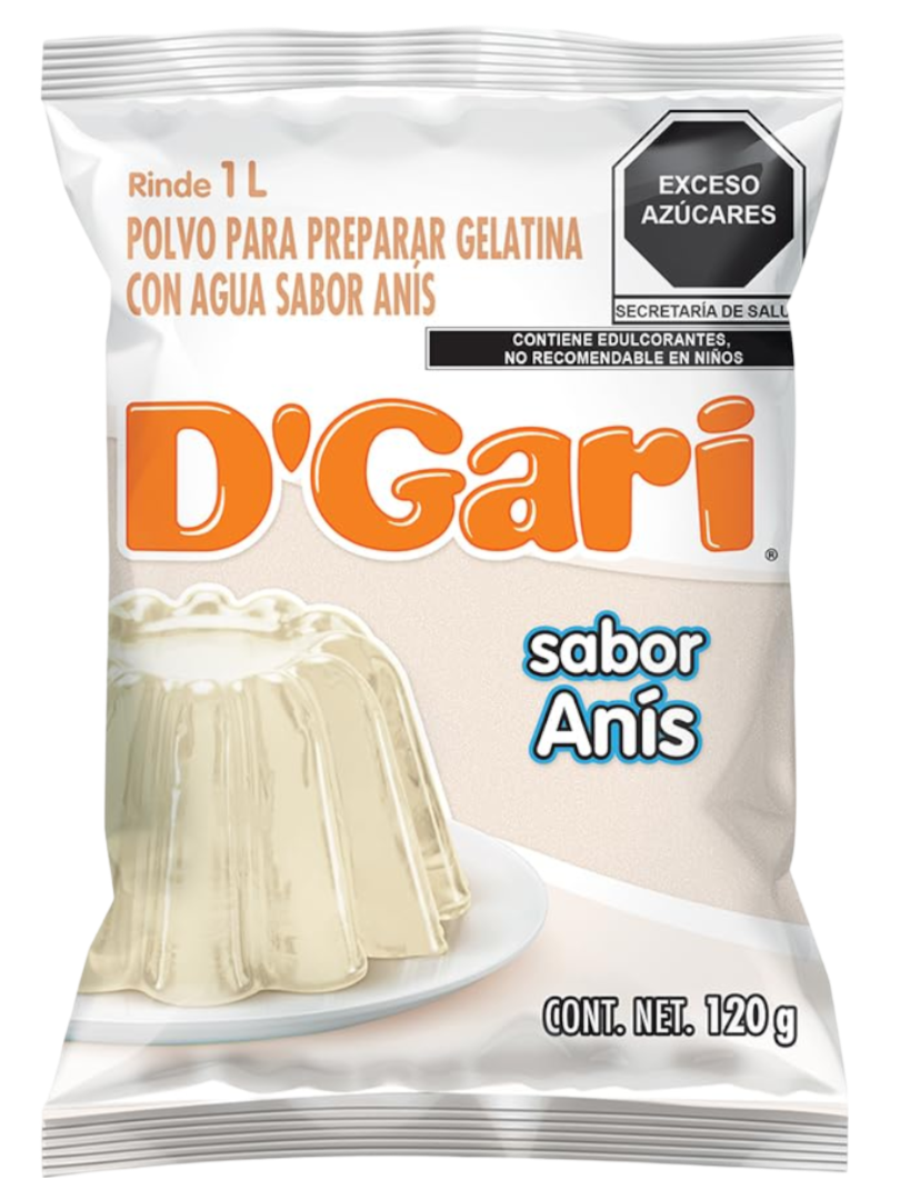 GELATINA DGARI 50/120 ANIS