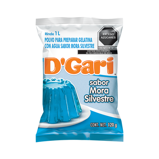 GELATINA DGARI 50/120 MORA SILVESTRE