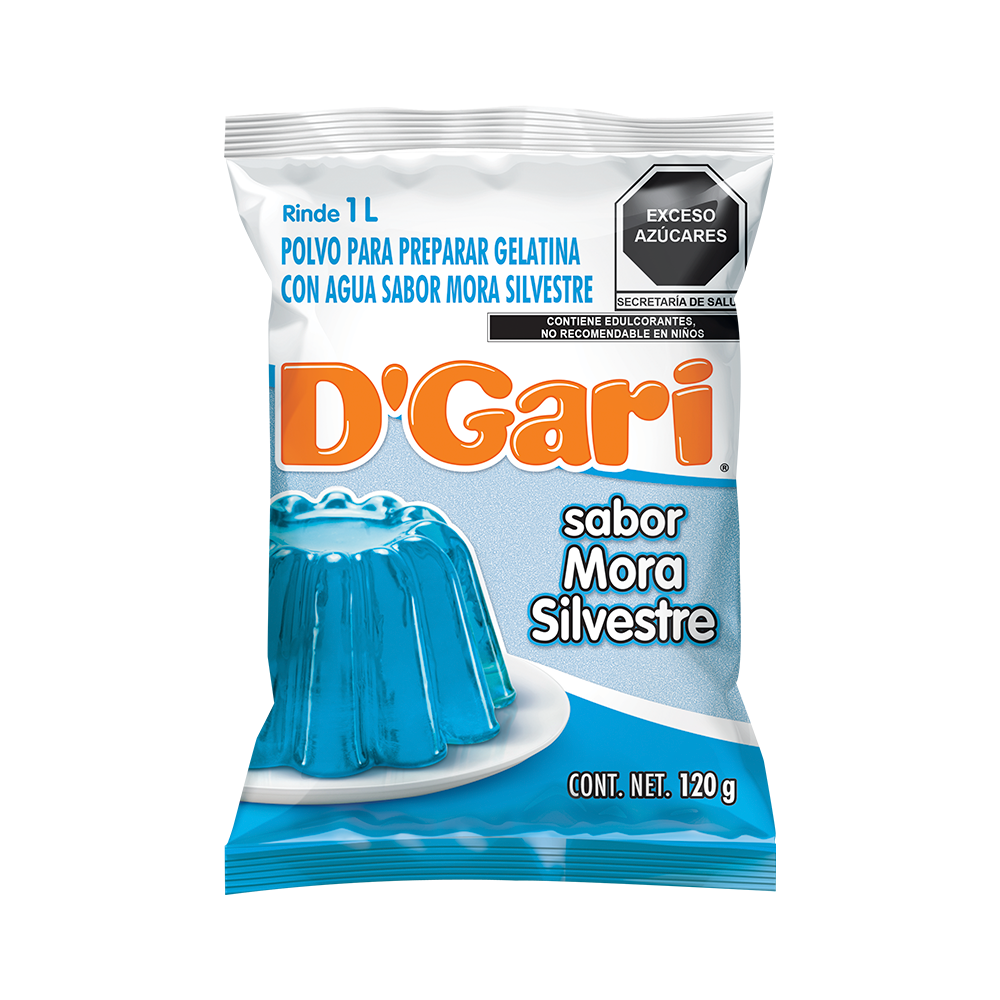 GELATINA DGARI 50/120 MORA SILVESTRE