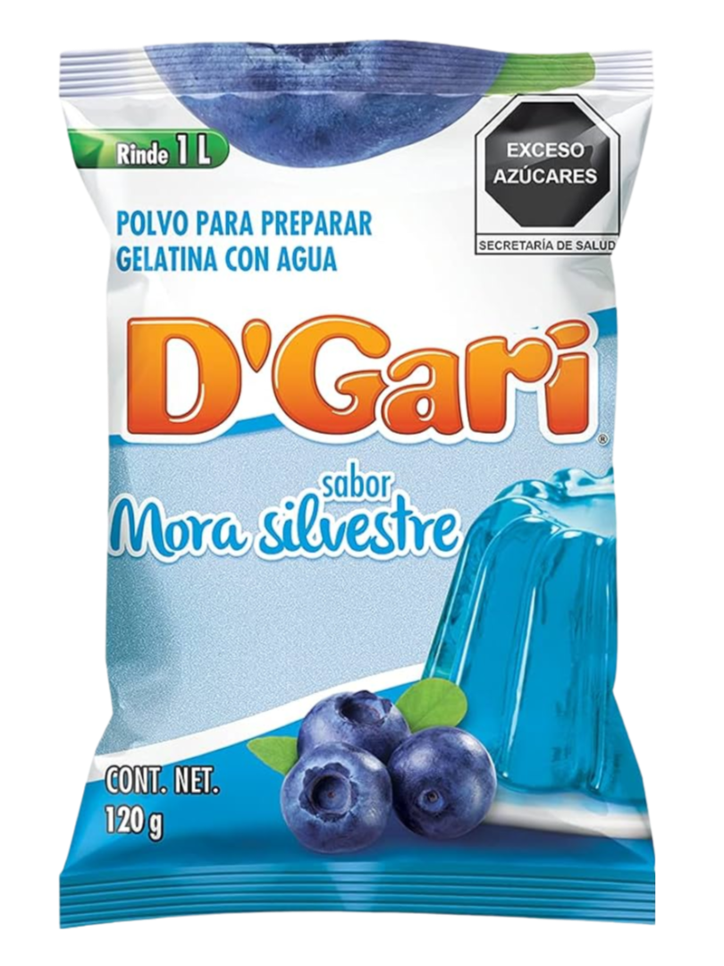 GELATINA DGARI 50/120 MORA SILVESTRE