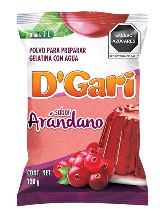 GELATINA DGARI 50/120 ARANDANO