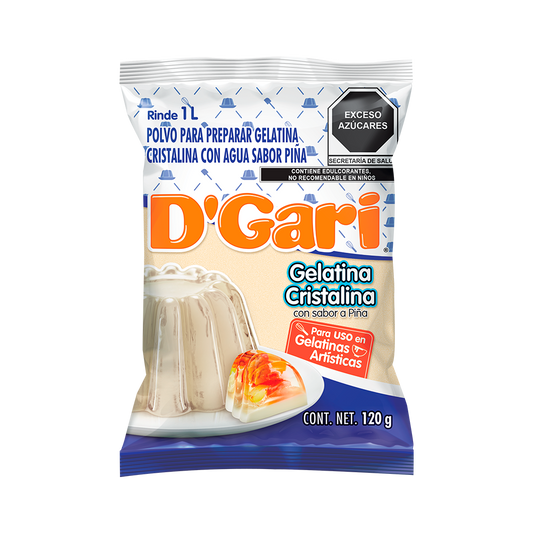 GELATINA DGARI 50/120 CRISTALINA