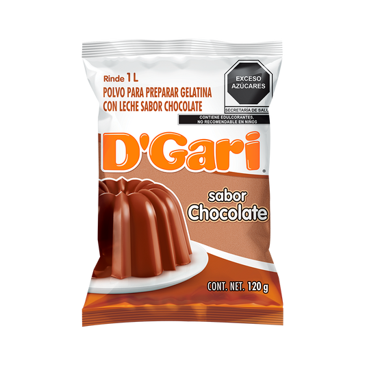 GELATINA DGARI 50/120 CHOCOLATE