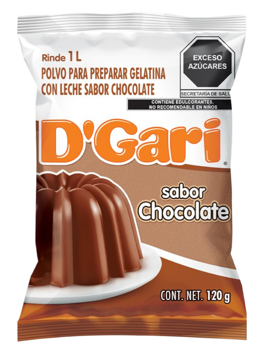 GELATINA DGARI 50/120 CHOCOLATE