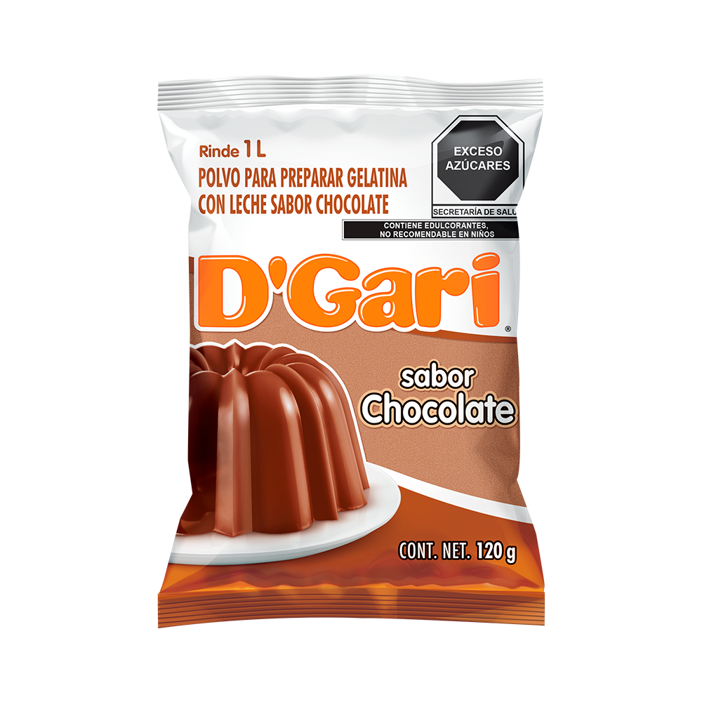 GELATINA DGARI 50/120 CHOCOLATE