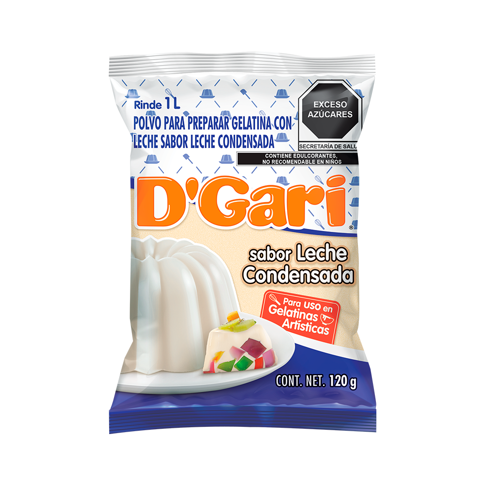 GELATINA DGARI 50/120 LECHE CONDENSADA