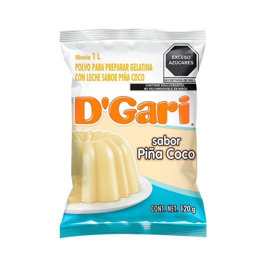 GELATINA DGARI 50/120 PINA COCO