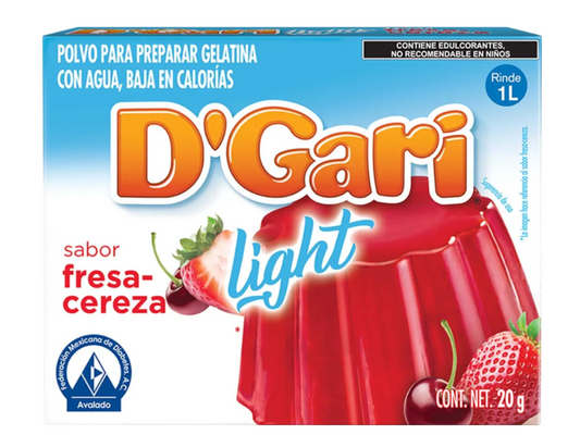 GELATINA DGARI LIG.24 20 FRESA CEREZA