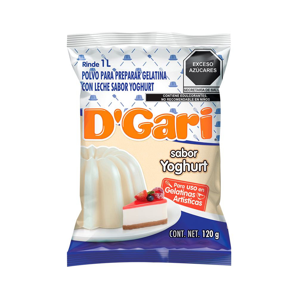 GELATINA DGARI 50/120 YOGHURT