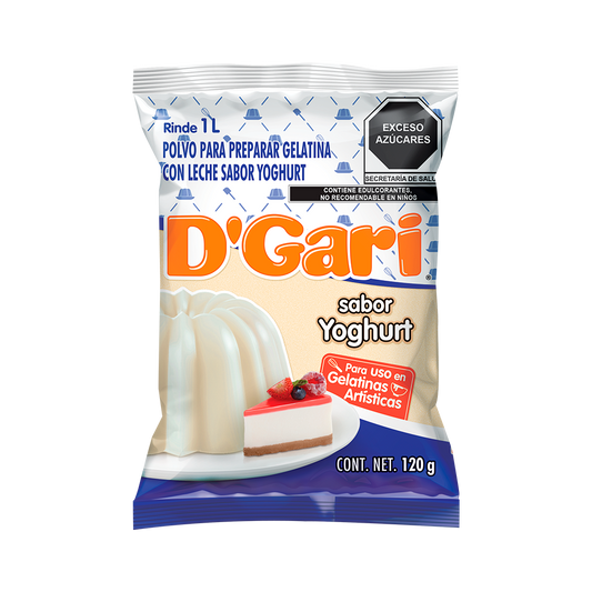 GELATINA DGARI 50/120 YOGHURT